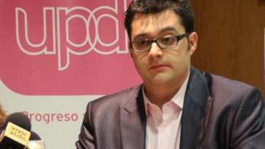 El candidato de UPyD en Elda.