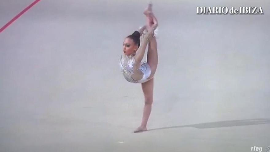 La ibicenca Leire García, campeona de España prebenjamín de Gimnasia rítimica