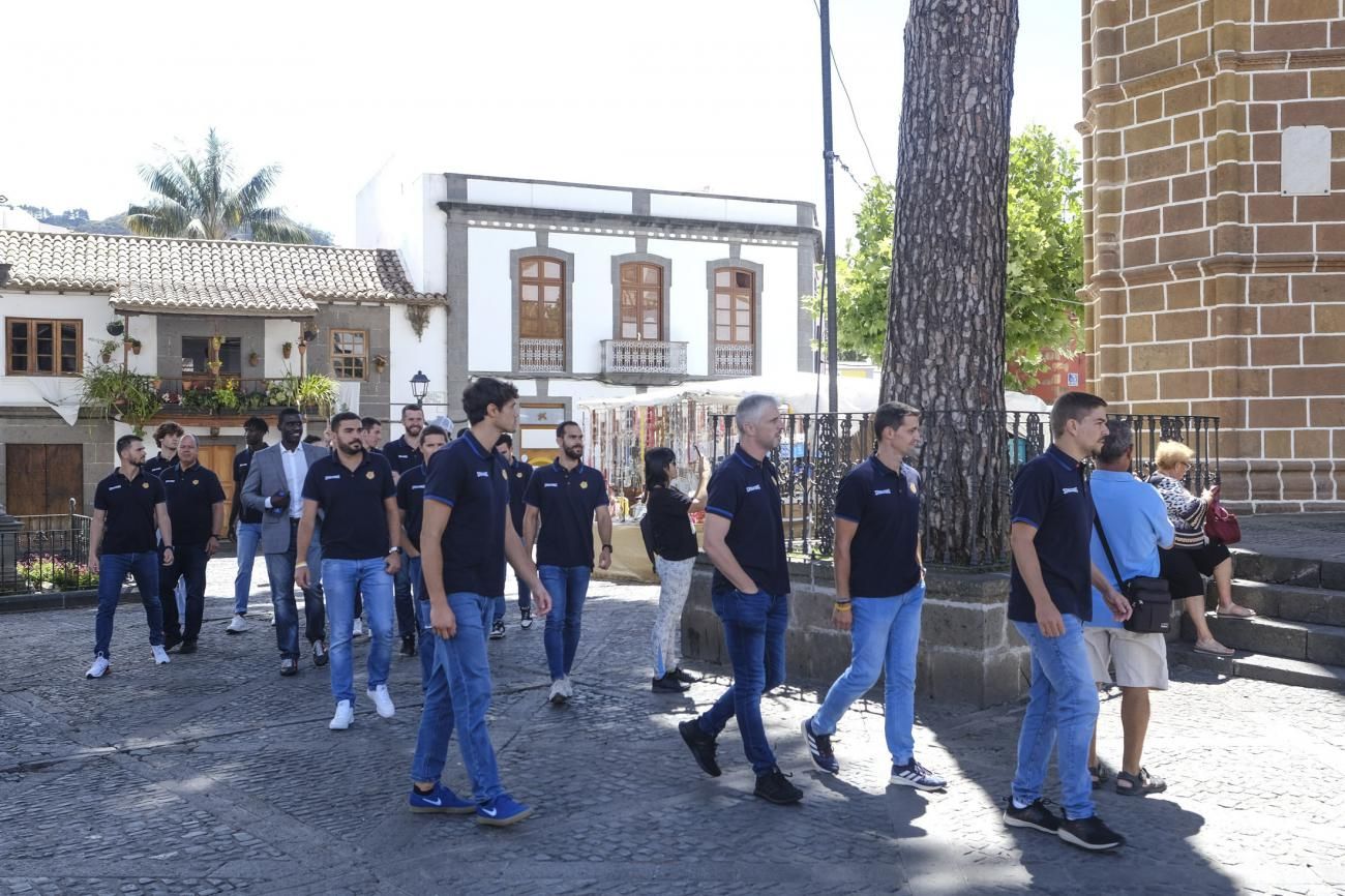 El Granca visita la Virgen del Pino