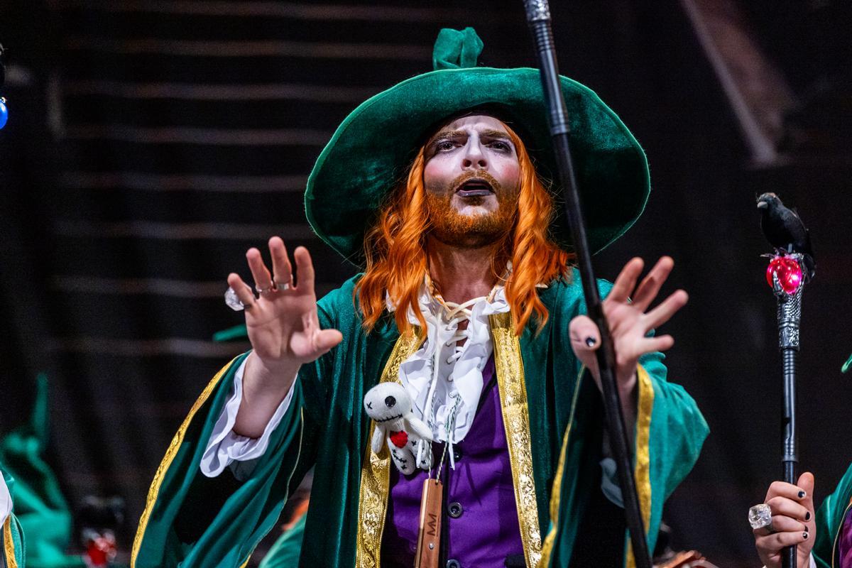 Murga Los Arbadacarba. Primera semifinal del COAC Málaga 2026