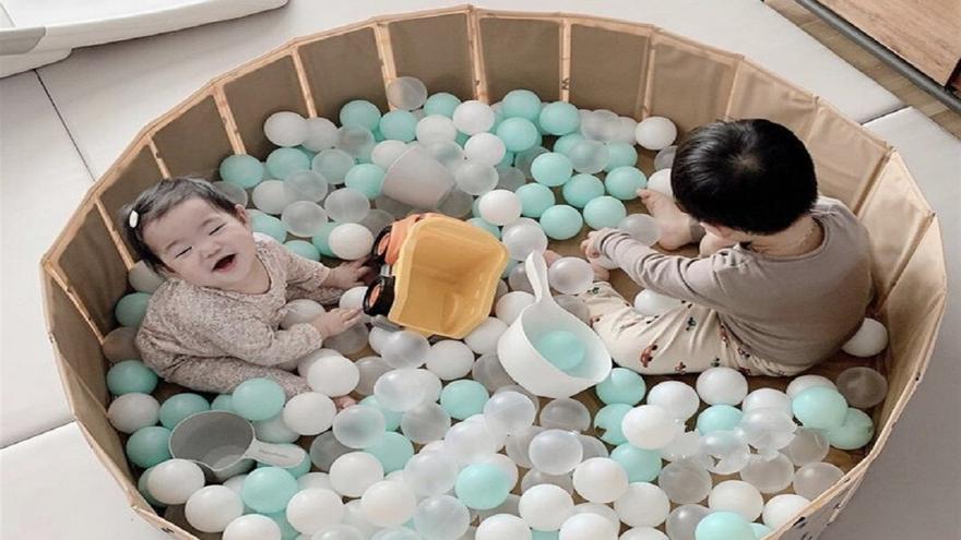 Piscinas de bolas para entretener a los más pequeños en casa