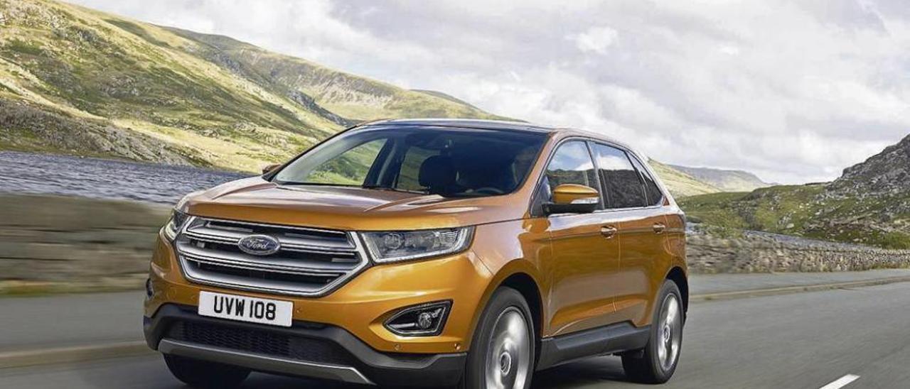 El nuevo Ford Edge está disponible con un motor diésel TDCi 2.0 de 180 CV. // FDV