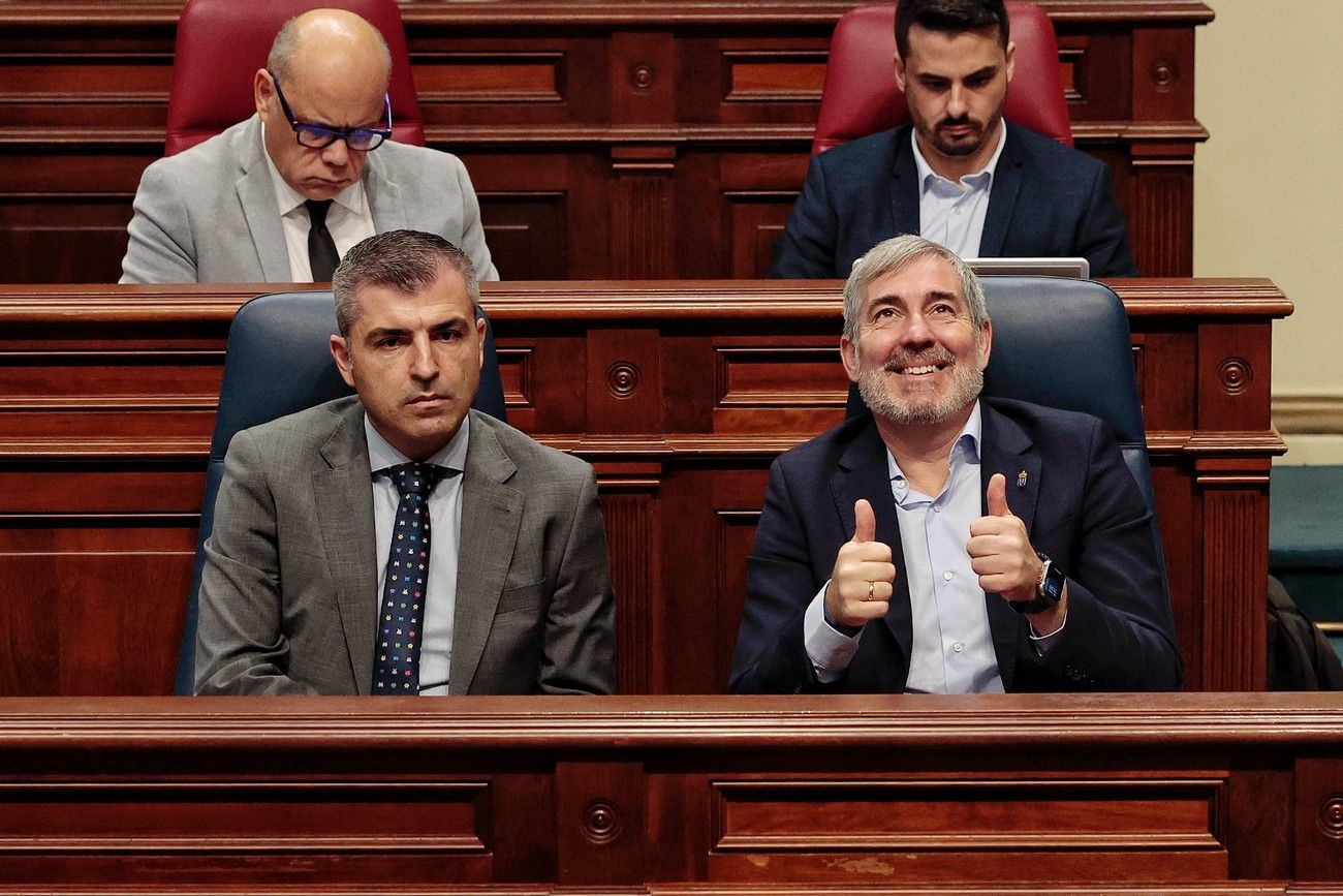 Pleno Extraordinario del Parlamento de Canarias (17 de enero de 2024)