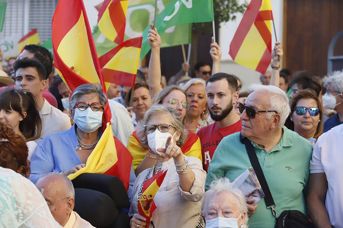 En imágenes el mitin de Vox en Córdoba con Abascal y Olona