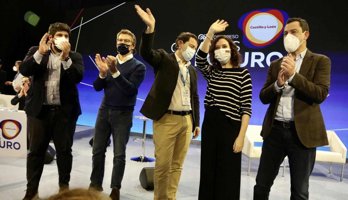 Els barons es conjuren amb Mañueco per tombar Sánchez a Castella i Lleó Els barons es conjuren amb Mañueco per tombar Sánchez a Castella i Lleó