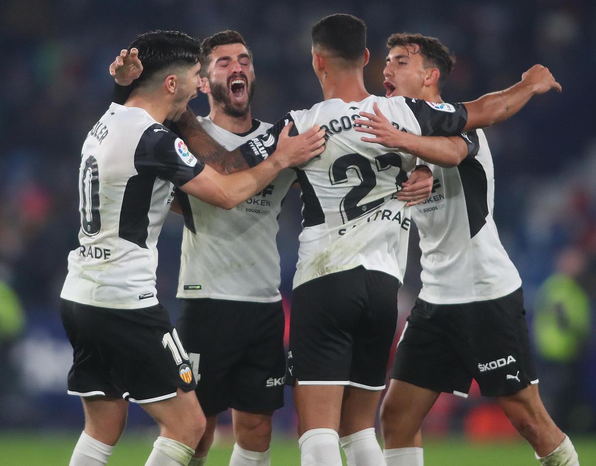 Las Imágenes del Derbi entre Levante UD y Valencia CF en el Ciutat ...