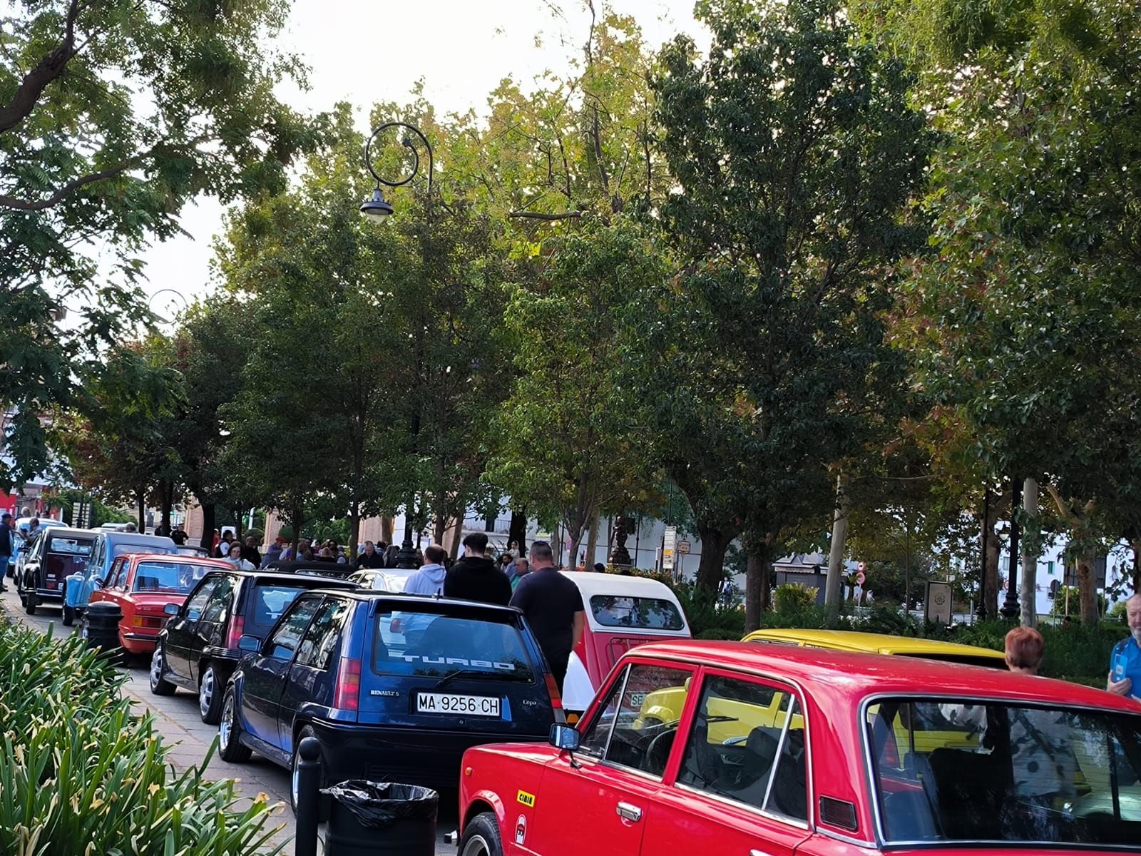Concentración de coches clásicos de Bobadilla Estación.