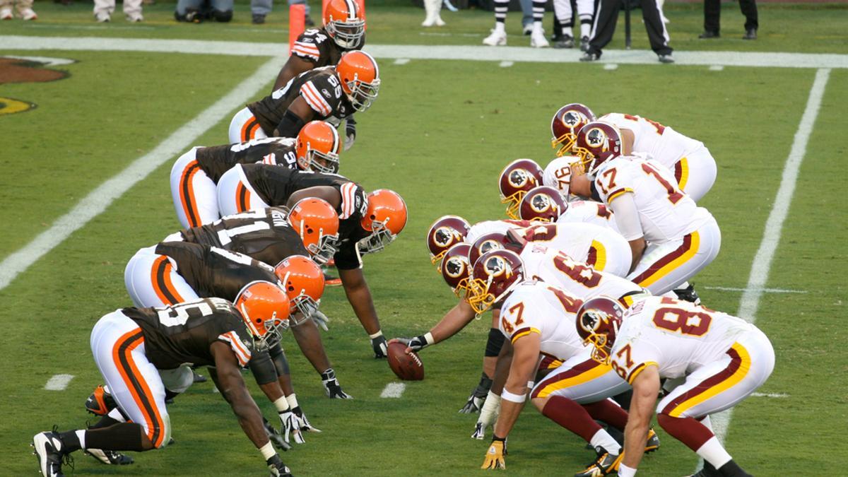 Imagen de un partido del Washington Football Team.