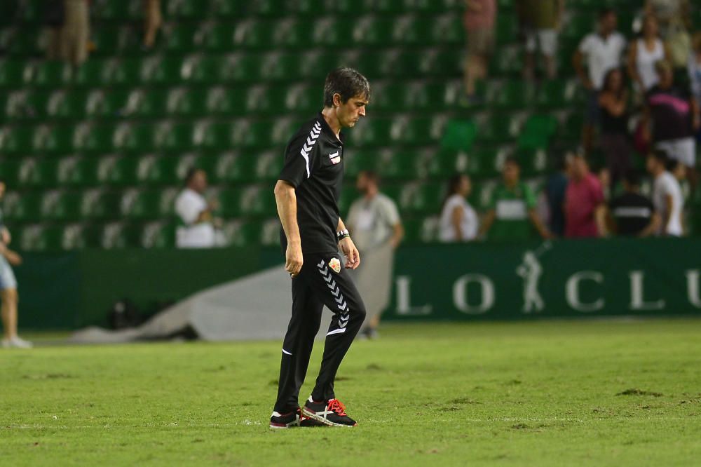 Partido de la primera jornada entre el Elche y el Fuenlabrada