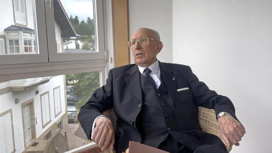 Jesús Rodríguez Otero, de 103 años, es el clérigo más veterano de la diócesis Tui-Vigo