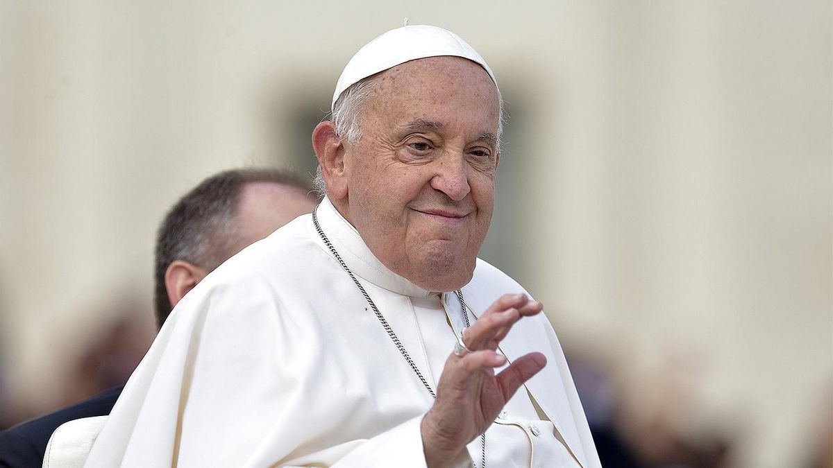 Imagen de archivo del papa Francisco.