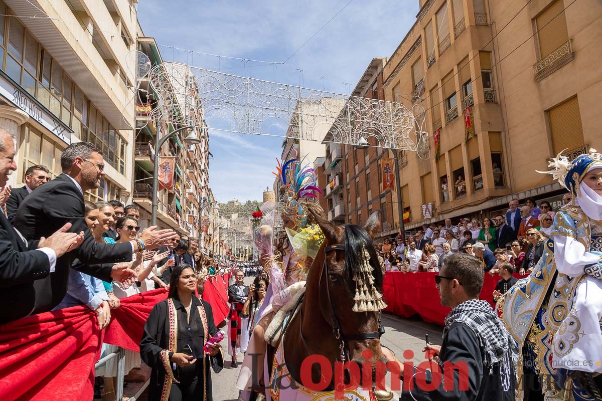 Desfile infantil del Bando Moro en las Fiestas de Caravaca