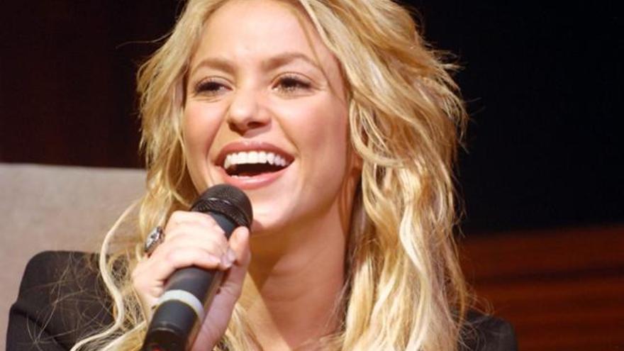 Shakira, en un acto reciente en Estados Unidos.