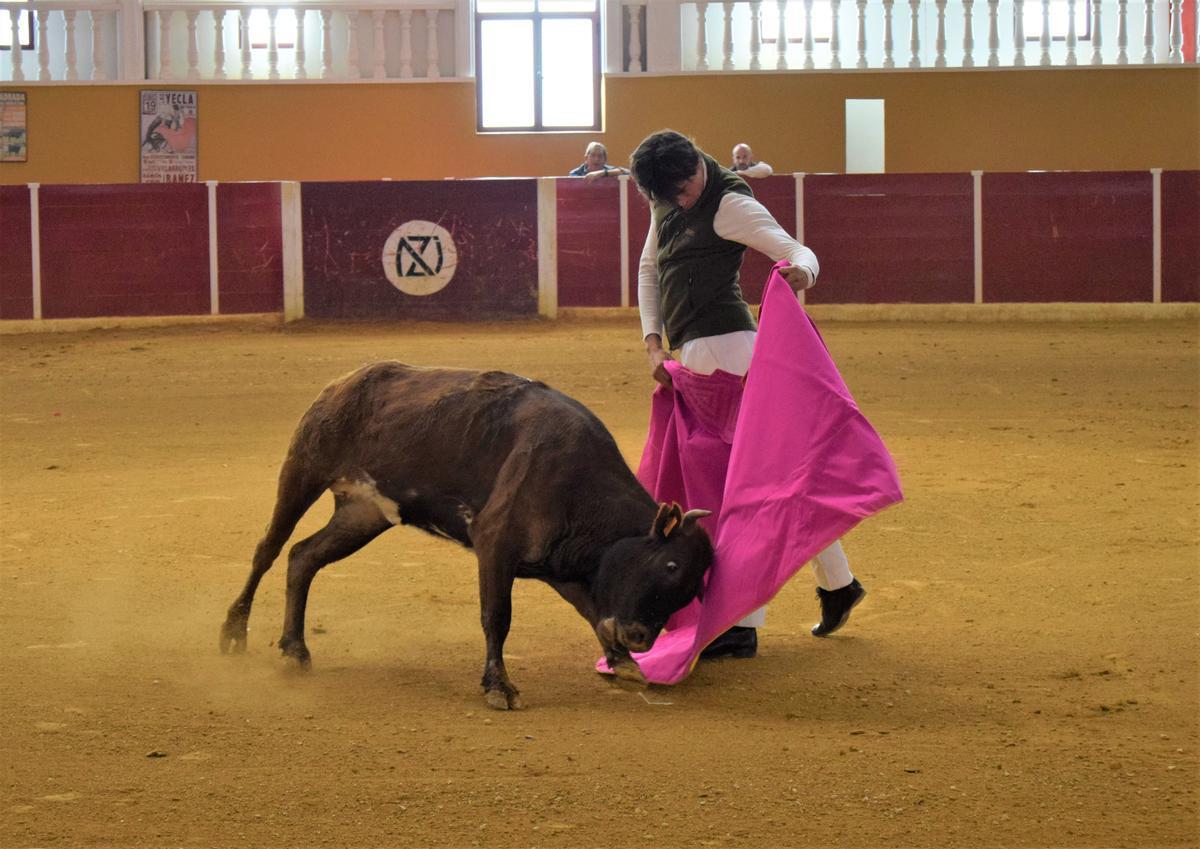 El tentadero de Roca Rey en Nazario Ibáñez, en imágenes