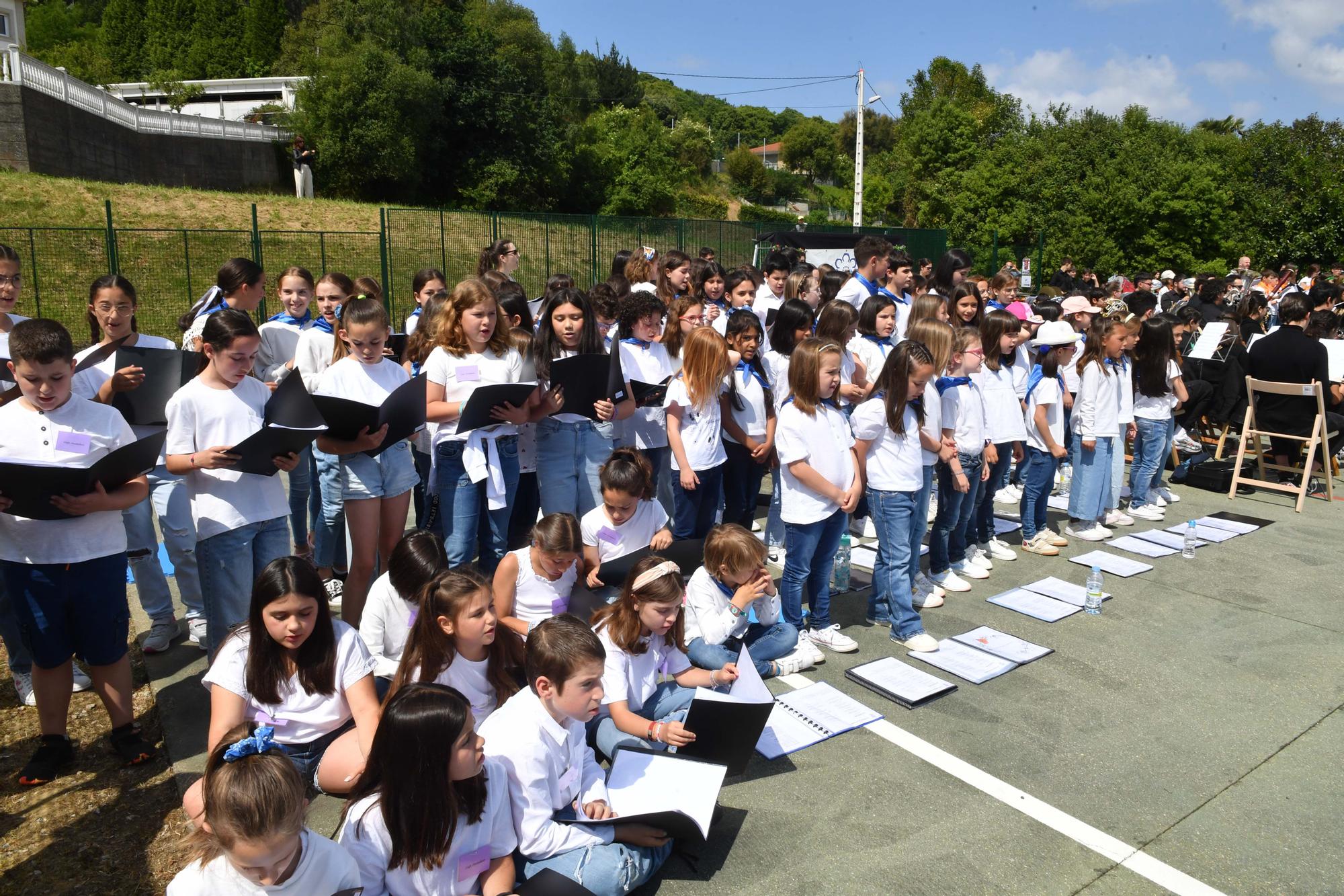 Sementeira de música en Sigrás