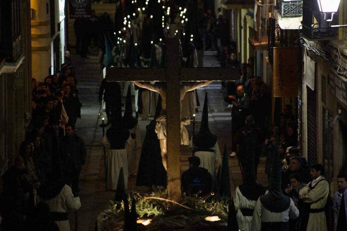 GALERÍA | Un silencio sepulcral protagoniza la procesión de las Siete Palabras de Zamora GALERÍA | Un silencio sepulcral protagoniza la procesión de las Siete Palabras de Zamora