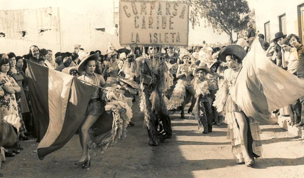 La comparsa Los Caribe de La Isleta