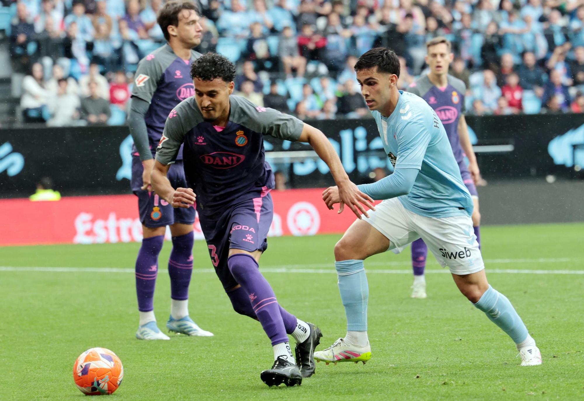 Las mejores imágenes del Celta - Espanyol