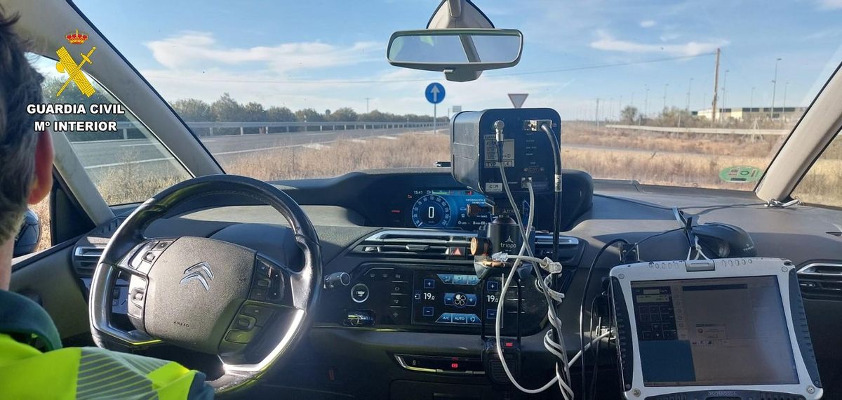 Radar Guardia Civil Multas Velocidad Verano Campaña DGT