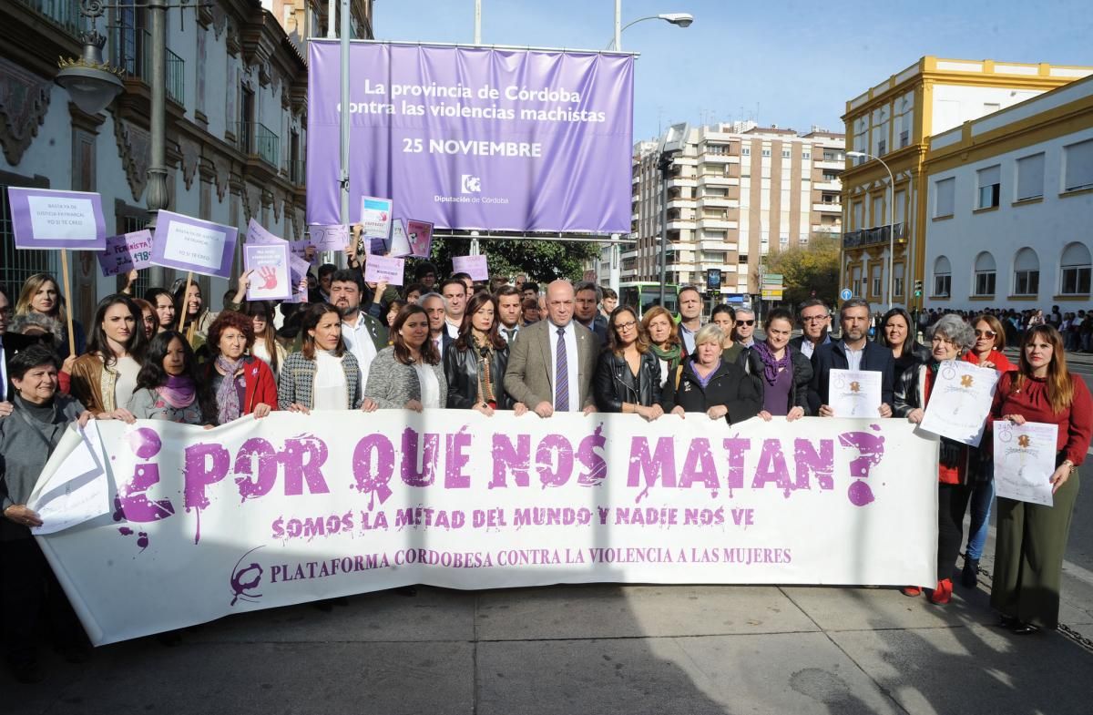 Actos contra la violencia de género en la provincia.