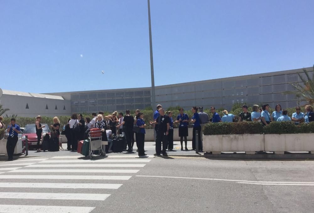 Falscher Alarm am Flughafen Mallorca