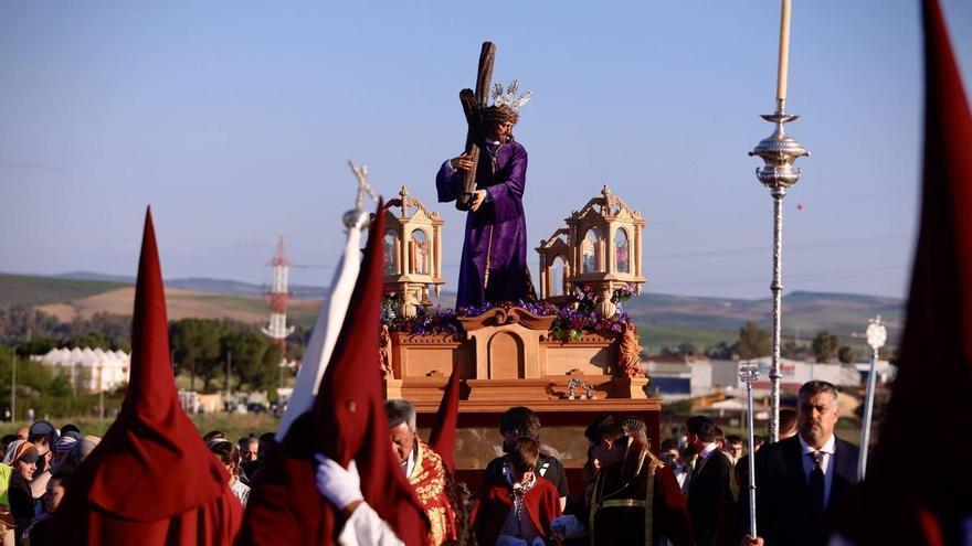 La salida procesional del Jesús de la Compasión, en imágenes