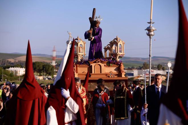 La salida procesional del Jesús de la Compasión, en imágenes