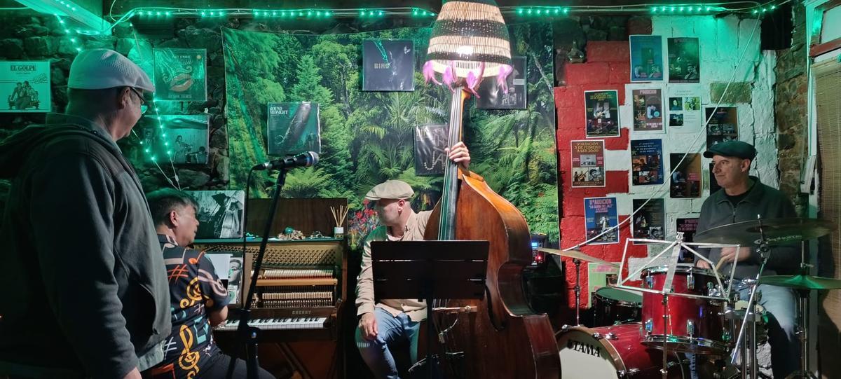 El concierto en la Casina del Jazz de Laviana.