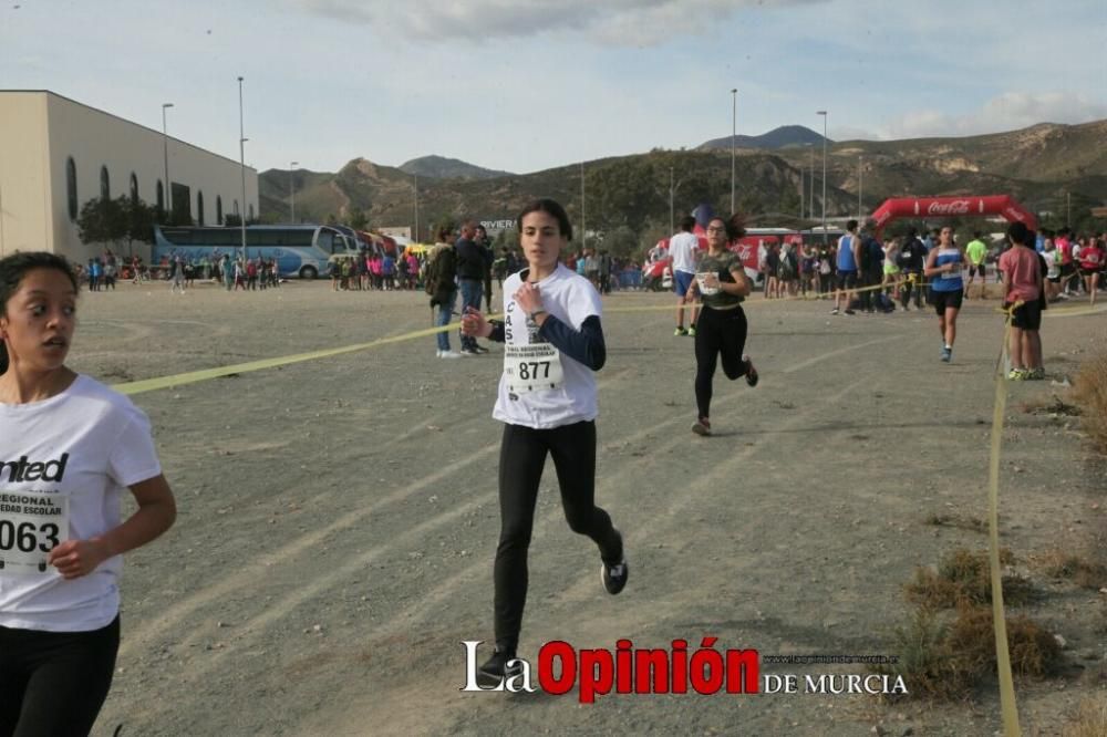 Final  regional de campo a través, juvenil