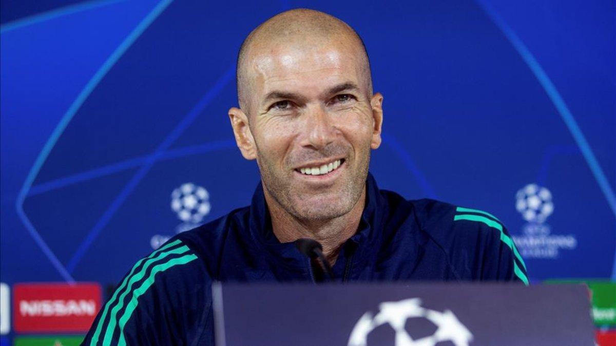 Zidane ha recuperado la sonrisa en los últimos días