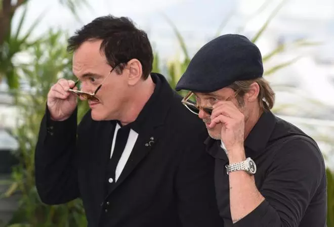 Las imágenes de Brad Pitt y Leonardo DiCaprio en Cannes