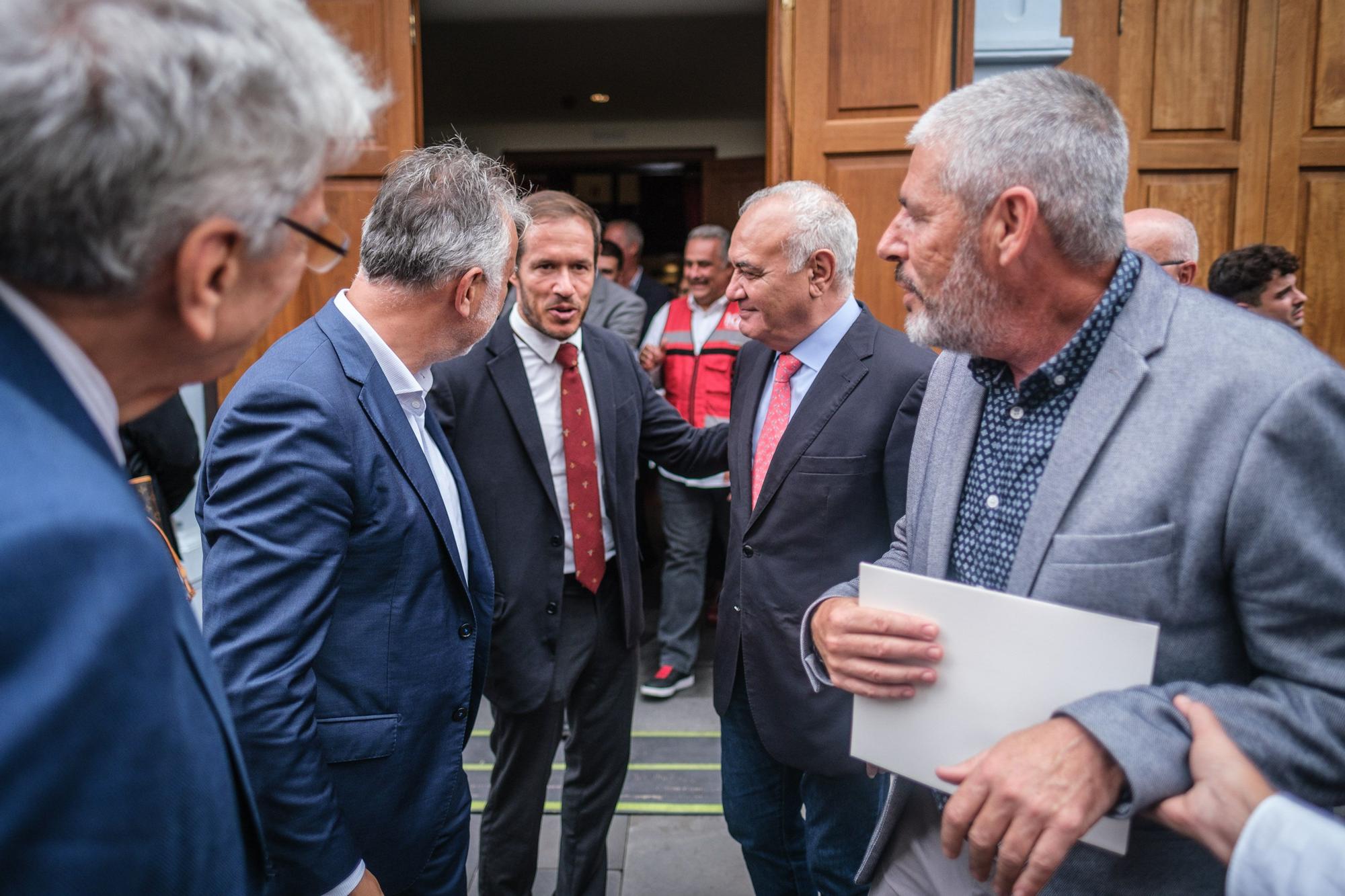 Acto institucional por el aniversario de la erupción de La Palma