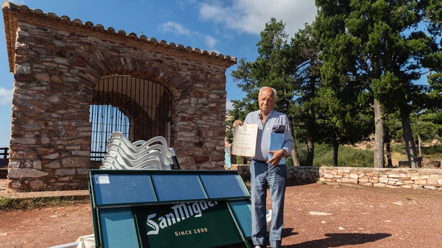 Un &#039;ermitaño&#039; custodiará el Garbí la semana que viene tras la denuncia municipal