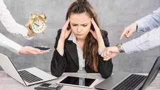 Estrés laboral: sometidos a un exceso de tensión
