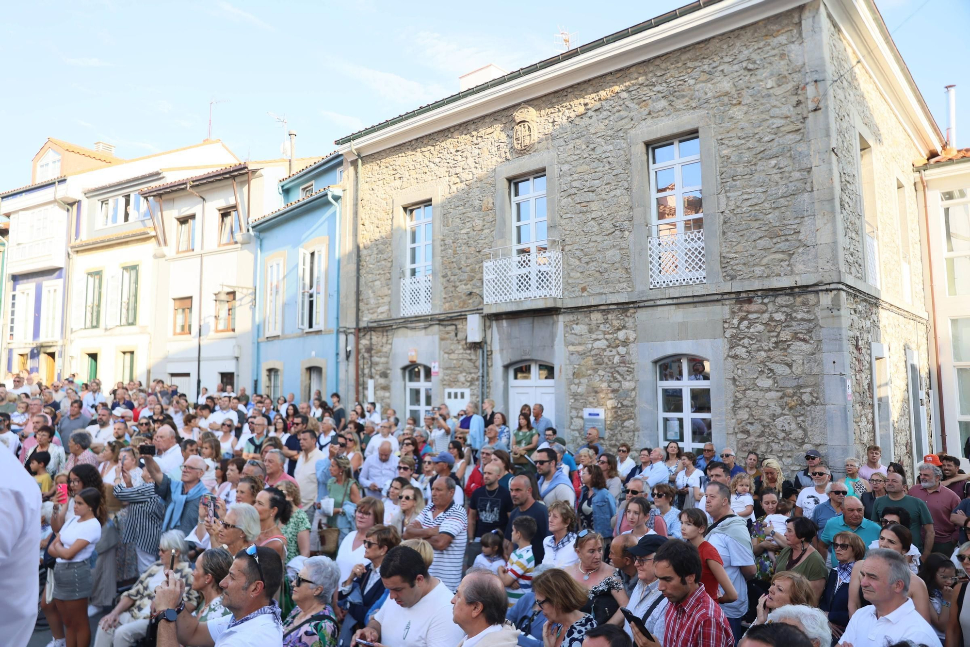EN IMÁGENES: La procesión de "la llamada de la mar" en el Carmen de Luanco