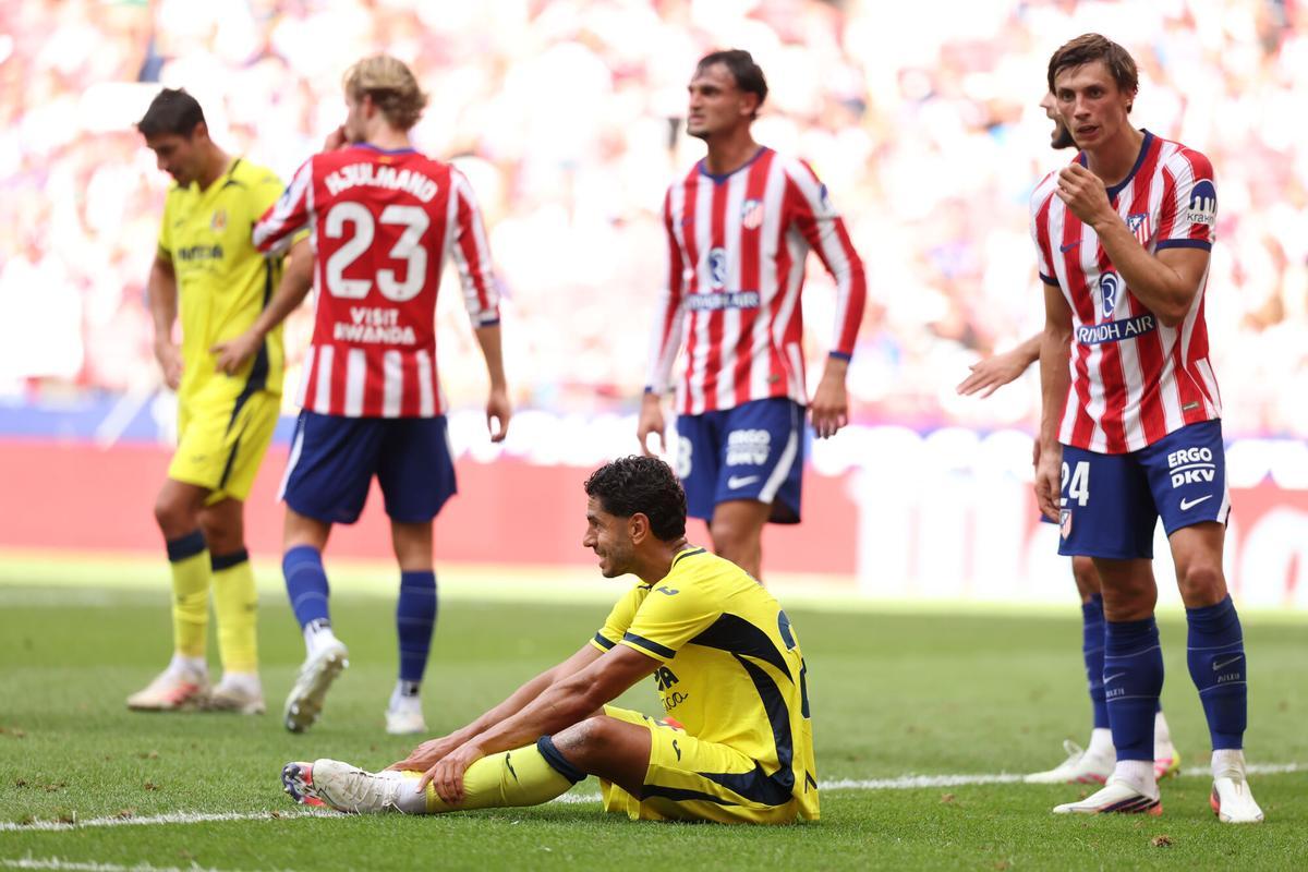 Atlético de Madrid - Villarreal, en imágenes