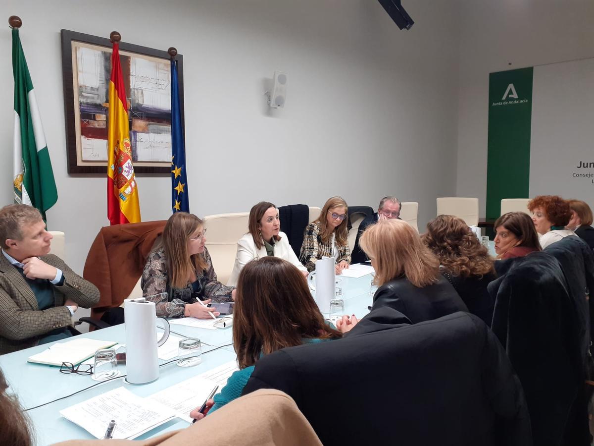 Reunión del Instituto de Medicina Legal de Málaga