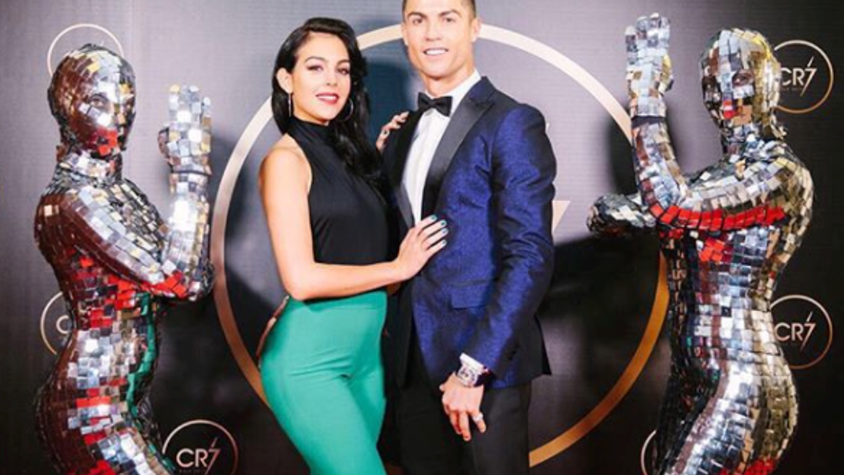 Georgina Rodríguez y Cristiano Ronaldo