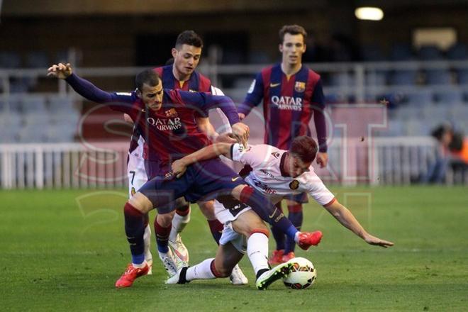 Las imágenes del FC Barcelona B, 2 - Mallorca, 4