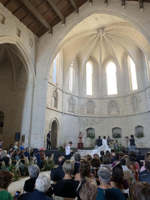 Boda de Sandra Gómez en Morella