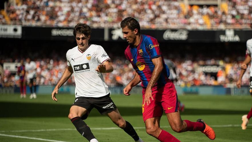 Rodri se sorprende con el Valencia: "Son muy malos..."