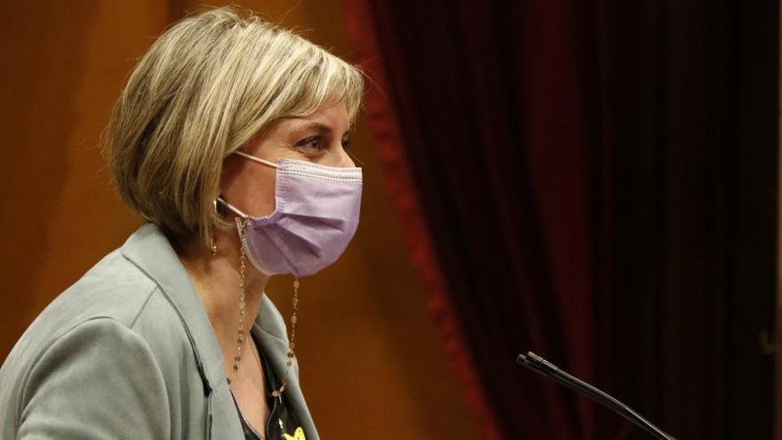 Alba Vergés, confinada per haver estat en contacte amb un cas positiu