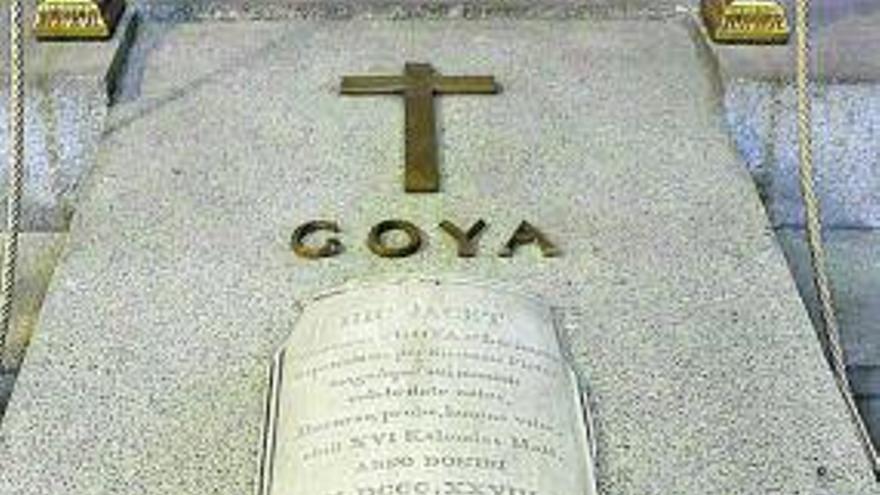 Goya, 275 años del genio: Cuatro tumbas  sin cabeza