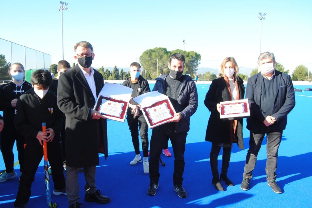 Inauguración pista azul hockey Cheste