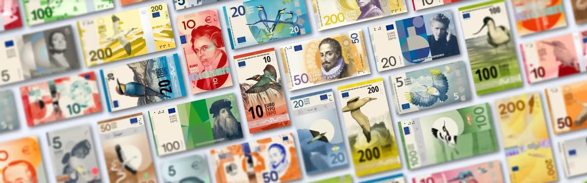 Estos son los nuevos billetes de Euro