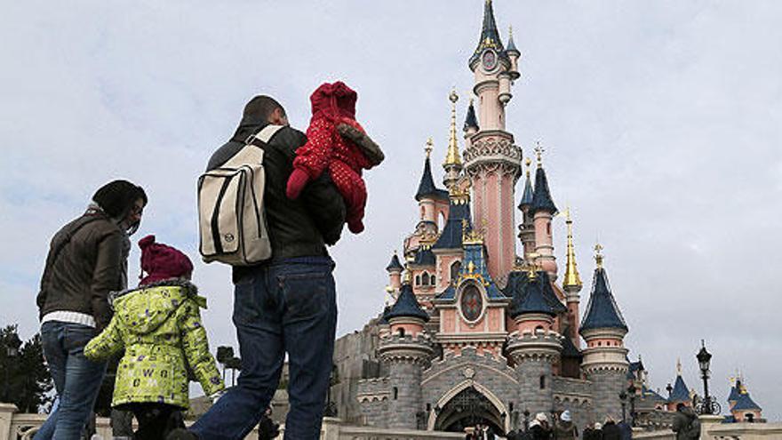 El parque de Eurodisney, en una imagen de archivo.