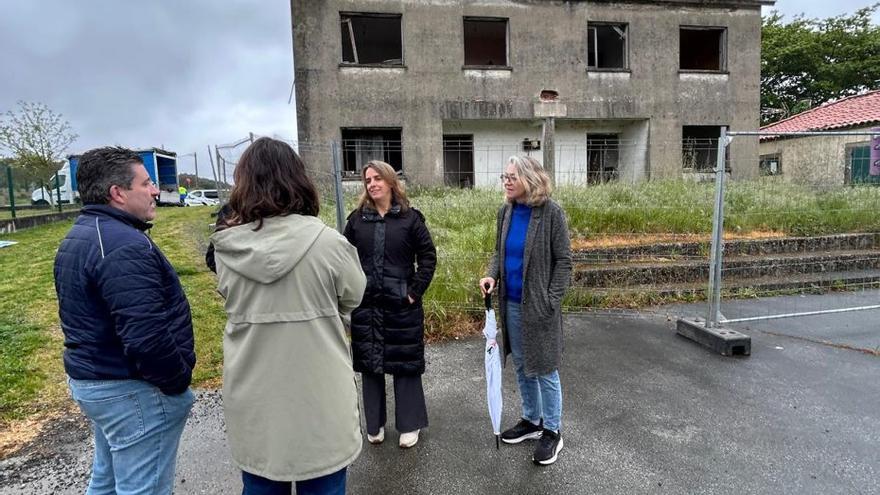 El Concello pone en marcha las obras de mejora del centro social de Saídres