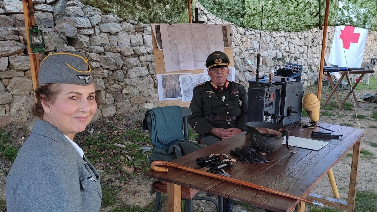 Los visitantes han podido descubrir cómo era un centro de mando y de control.