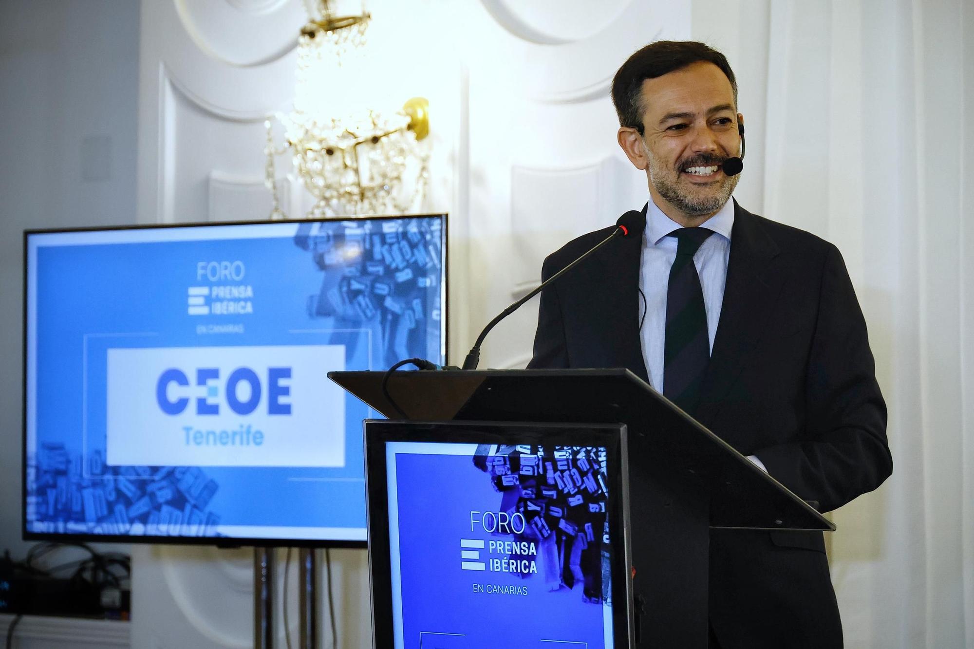 Foro sobre 'Conectividad turística' de EL DÍA y la CEOE