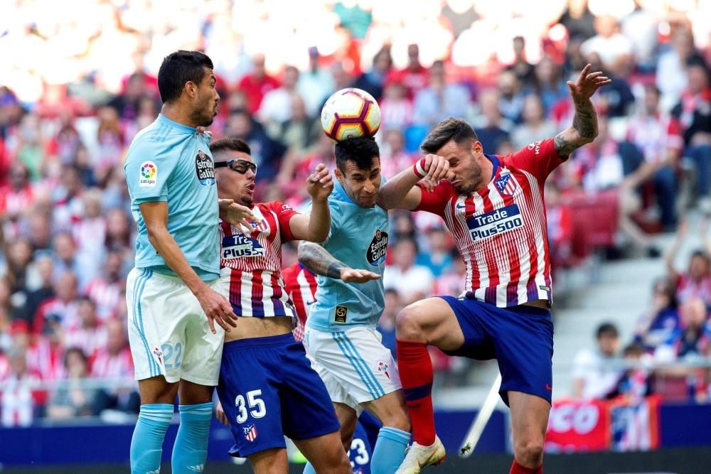 Las mejores imágenes del Atleti - Celta. // EFE | Reuters